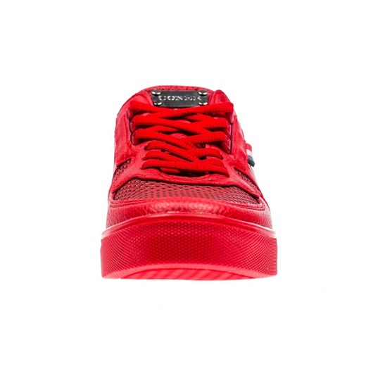 Czerwone buty męskie Denley 3027