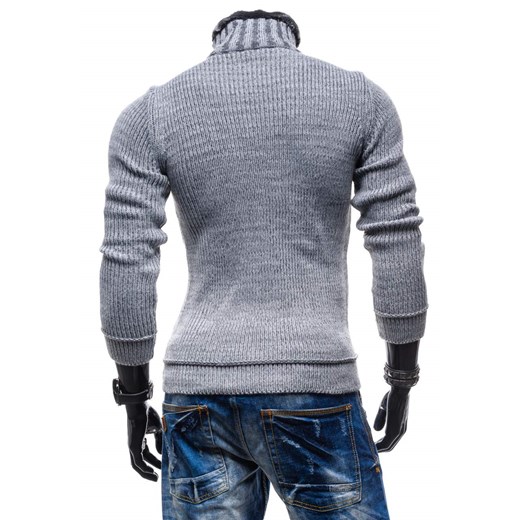 Szary sweter męski Denley 4302