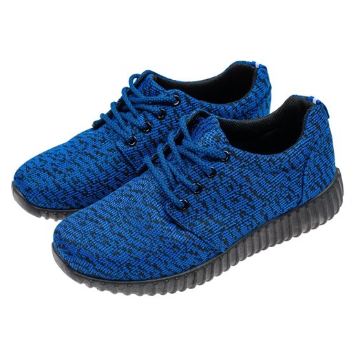 Niebieskie buty sportowe męskie Denley X150