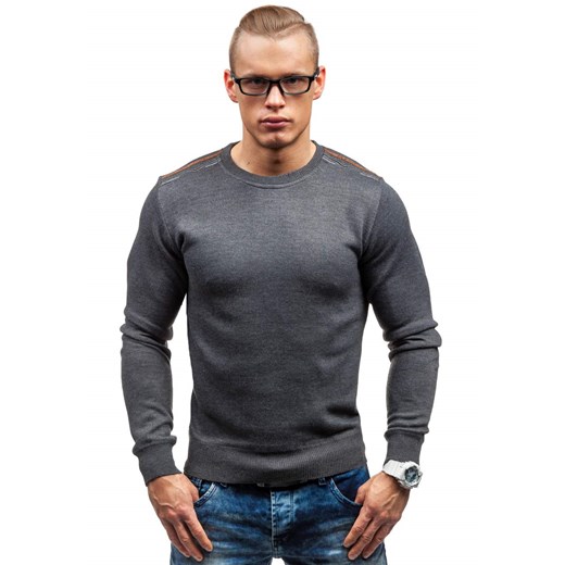 Szary sweter męski Denley 6033