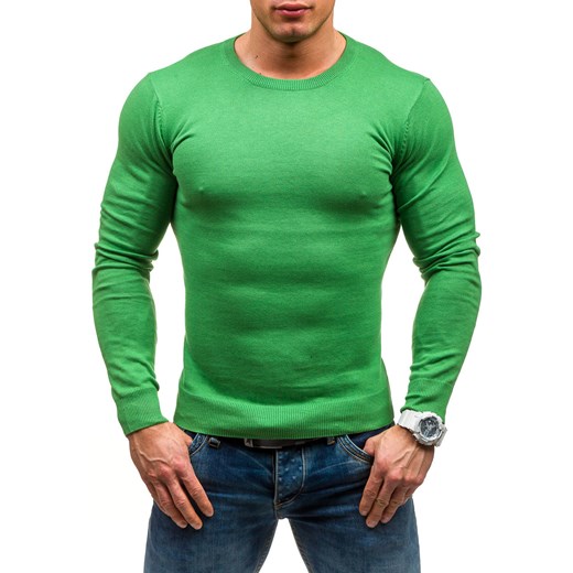 Zielony sweter męski Denley 1805