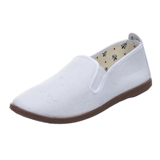 Białe buty męskie SLIP-ON Denley 0201