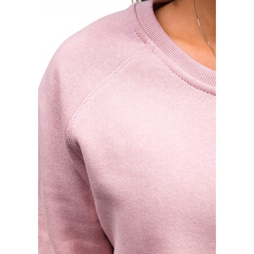 Pudrowo-różowa bluza damska BOLF 67S