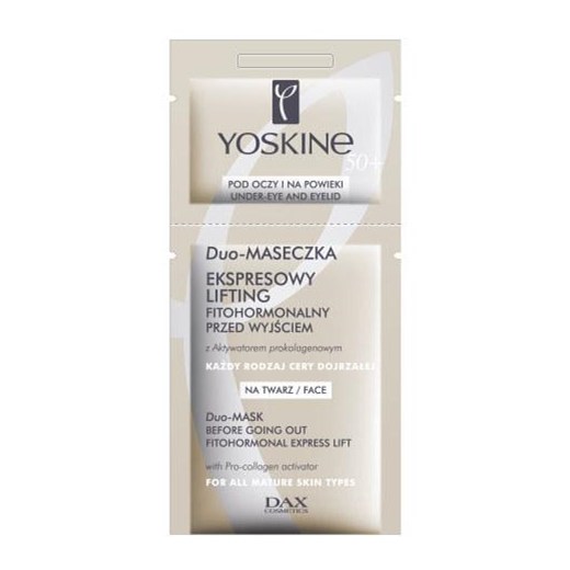 Dax Cosmetics Yoskine Duomaseczka Ekspresowy lifting fitohormonalny 50+