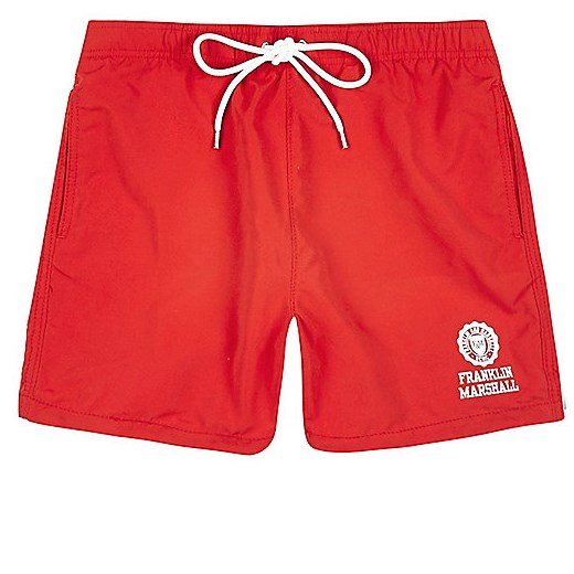 Red Franklin & Marshall swim shorts 