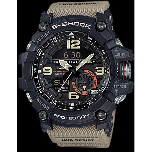 Zegarek męski Casio  G-SHOCK - GG-1000-1A3ER MUDMASTER  Casio  alleTime.pl