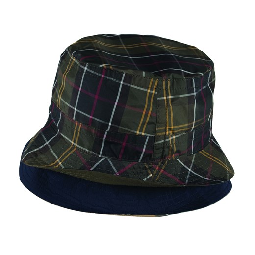 Kapelusz dwustronny Barbour Reversible Packable Tartan Bucket Hat