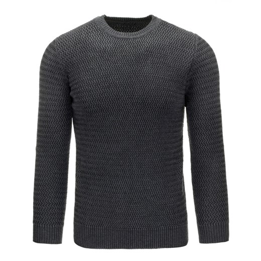 Sweter męski antracytowy (wx0793)   3XL DSTREET