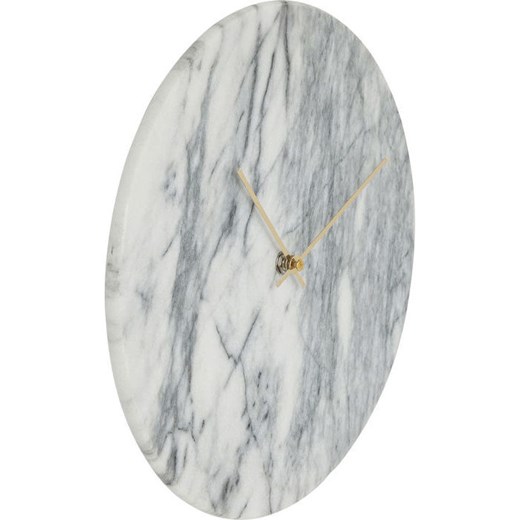 KARE Design :: Zegar ścienny Desire Marble Biały Ø30cm