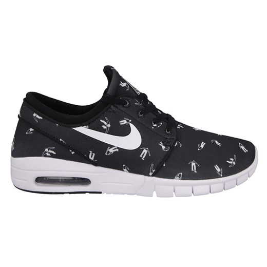 Buty męskie sneakersy Nike Stefan Janoski Max Premium 807497 010 Nike czarny 44,5 okazja sneakerstudio.pl