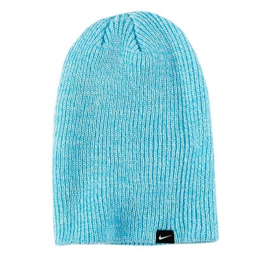 NIKE CZAPKA Z HEATHER KNIT  BEANIE turkusowy Nike ONE-SIZE okazja Sizeer 