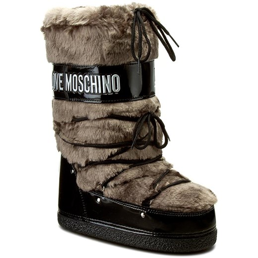 Śniegowce LOVE MOSCHINO - JA24172G02JV0209 Taupe Love Moschino  35/37 eobuwie.pl