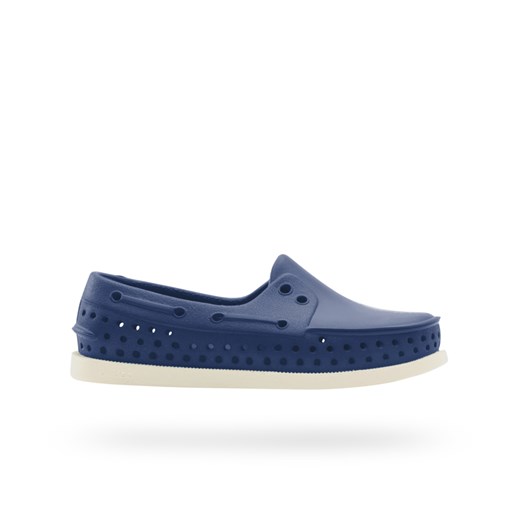 MOKASYNY NATIVE - HOWARD_KIDS REGATTA BLUE/BW