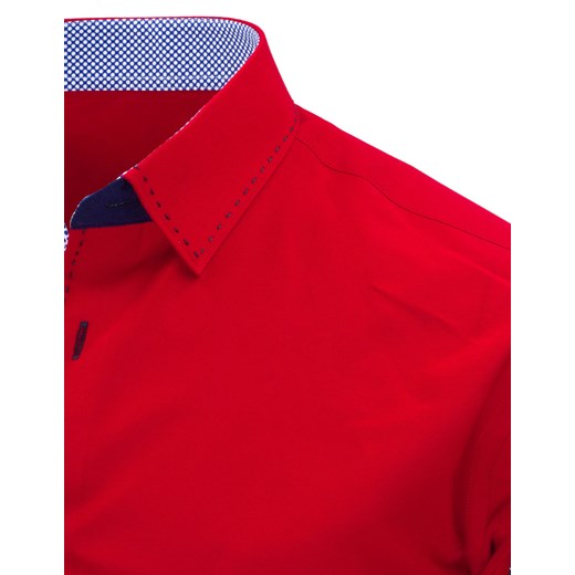 Koszula męska czerwona (dx1134)   M DSTREET