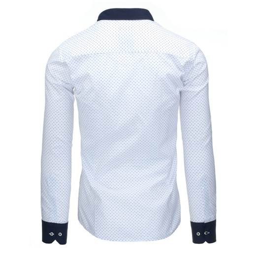 Koszula męska biała (dx1143)   L DSTREET