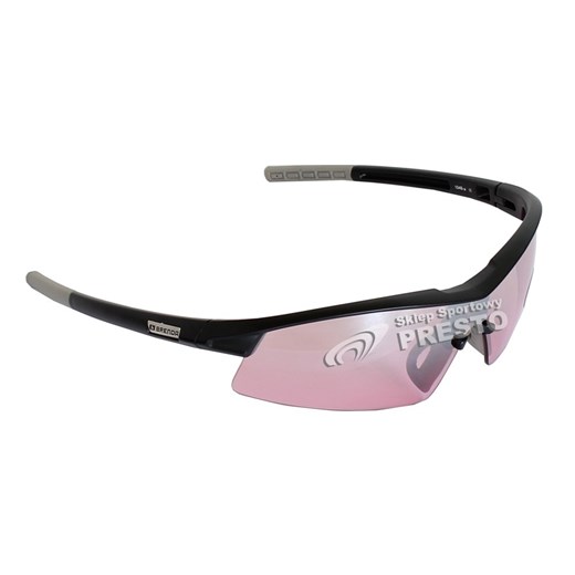 Okulary sportowe Brenda 104B-A - czarno-różowy