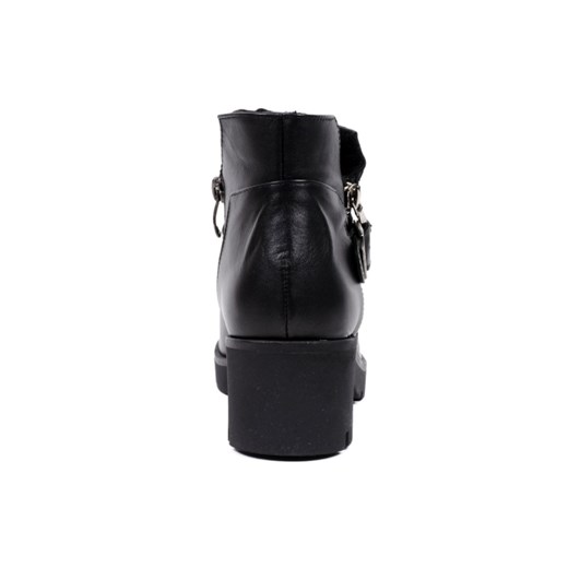 Czarne botki damskie amskie Veronii - Kornecki 05096L czarny Kornecki 37 Aligoo