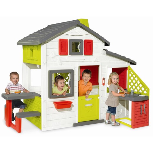 Smoby, Domek ogrodowy, Friends z kuchnią