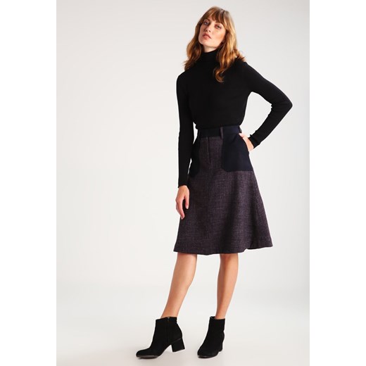 Sessun KIBO Spódnica trapezowa dark blue Sessun 38 Zalando