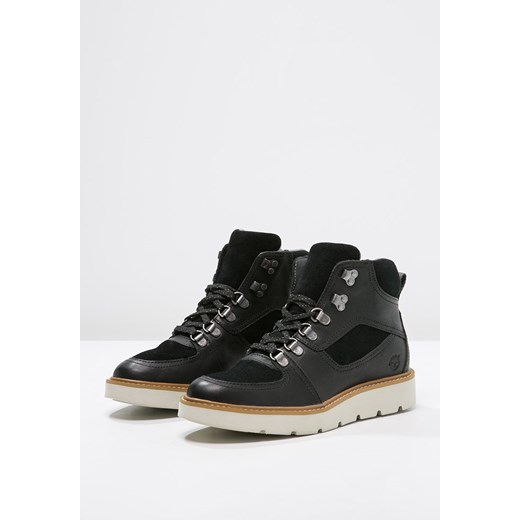 Timberland KENNISTON Botki na platformie jet black