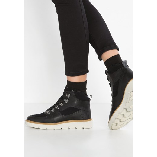 Timberland KENNISTON Botki na platformie jet black