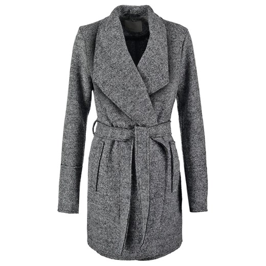 Vero Moda VMFILIPPA Krótki płaszcz medium grey melange
