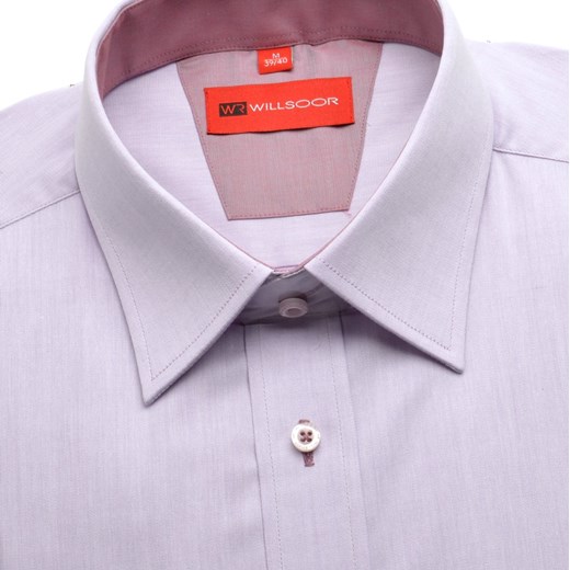 Koszula WR Slim Fit (wzrost 176/182) willsoor-sklep-internetowy rozowy taliowana