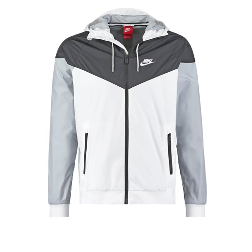 Nike Sportswear RUNNER Wiatrówka blanc/noir/gris