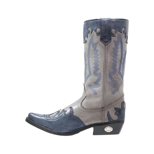 Kentucky's Western Kowbojki i Buty motocyklowe montana azul/gris