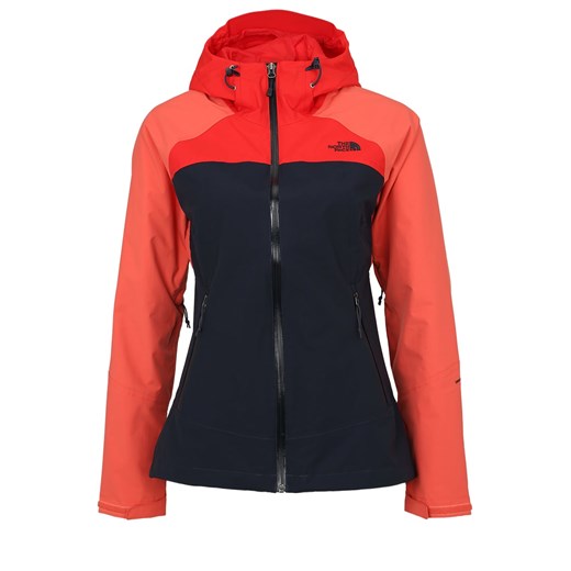 The North Face STRATOS Kurtka hardshell urban navy/spiced coral/high risk red