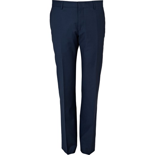 Blue slim suit trousers river-island czarny slim