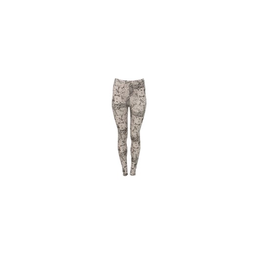 Misumi Monochrome Lace Print Leggings