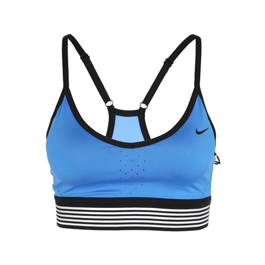 Nike Performance PRO INDY  Biustonosz sportowy lite photo blue/black