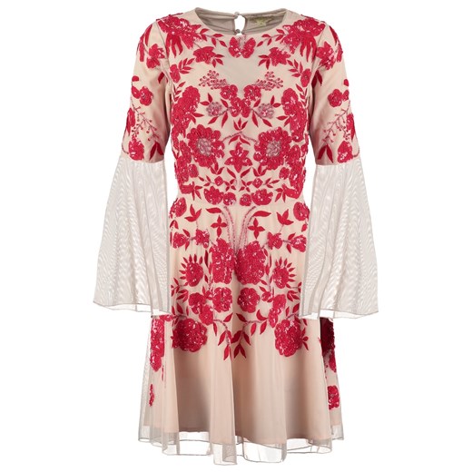 Frock and Frill ZELLA Sukienka koktajlowa nude/red