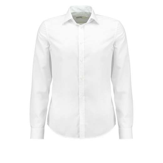 Pier One SLIM FIT Koszula biznesowa white