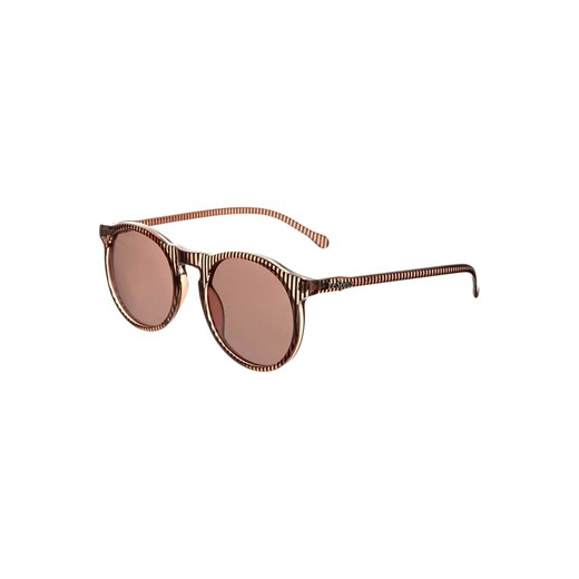 Le Specs BOJANGLES Okulary przeciwsłoneczne brown stripe