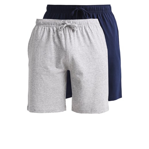 Zalando Essentials 2 PACK Spodnie od piżamy blue/grey