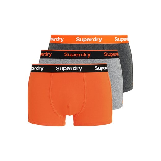 Superdry 3 PACK  Panty grey/black/orange