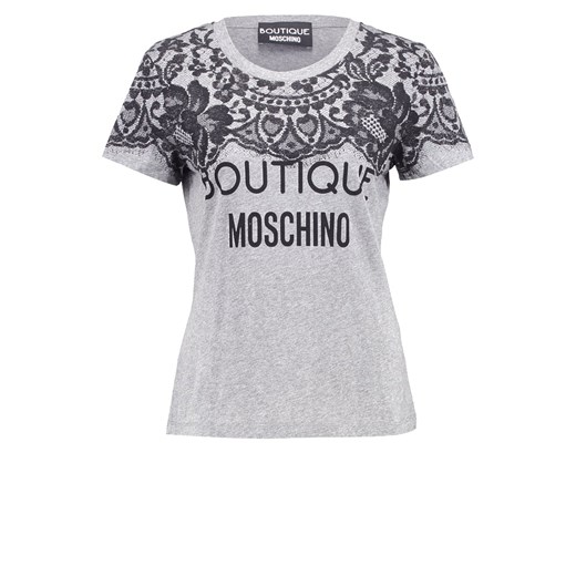 Boutique Moschino Tshirt z nadrukiem grey