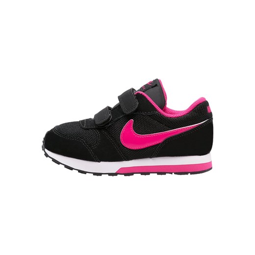 Nike Sportswear MD RUNNER 2  Tenisówki i Trampki black/vivid pink/white