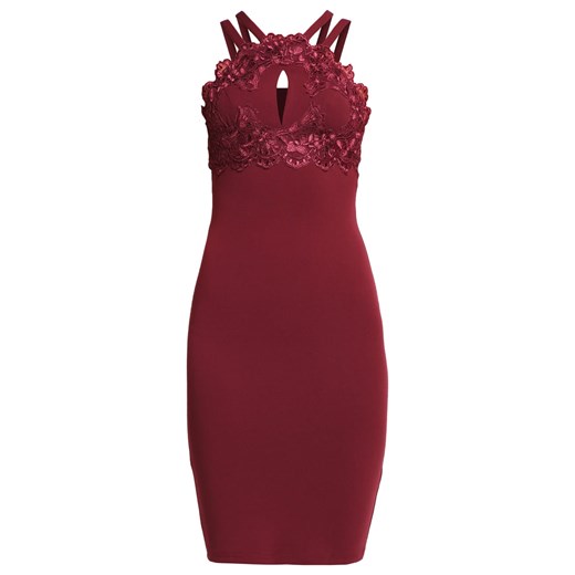 New Look Sukienka z dżerseju dark burgundy