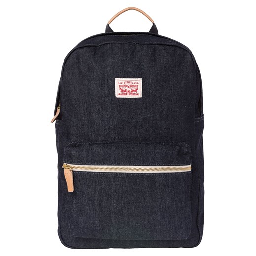 Levi's® CANVAS ZIP TOP BACKPACK SOLID Plecak dark blue