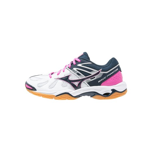 Mizuno WAVE PHANTOM Obuwie do piłki ręcznej white/dress blues/electric