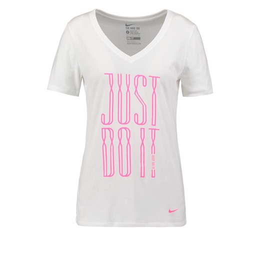 Nike Performance Koszulka sportowa white/hyper pink