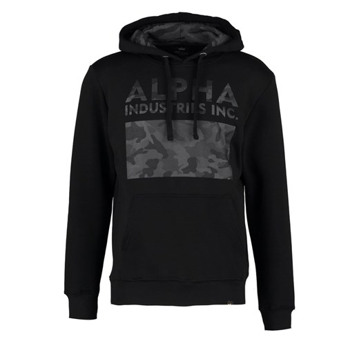 Alpha Industries Bluza z kapturem black