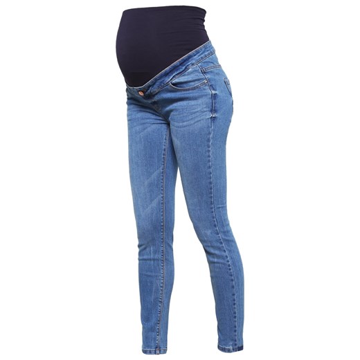 New Look Maternity Jeansy Slim fit mid blue