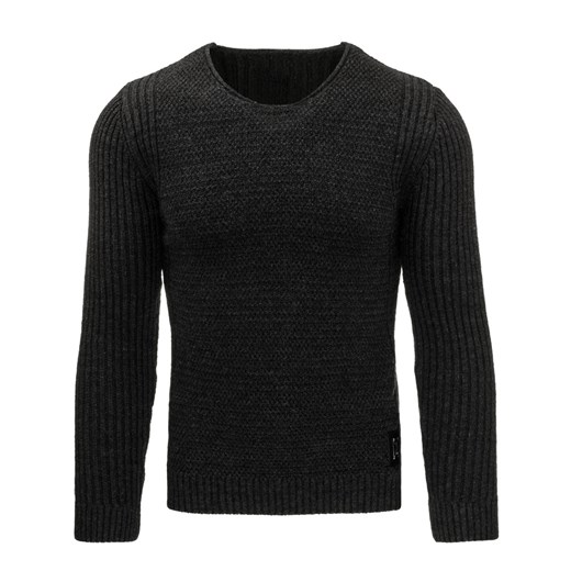 Sweter męski antracytowy (wx0888)   S DSTREET
