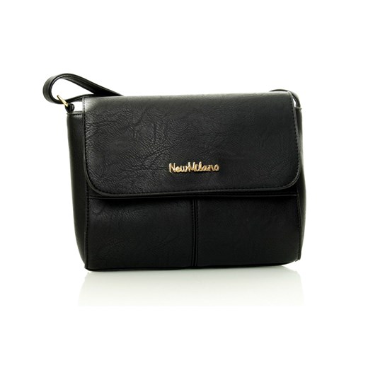 7618 BLACK NEW MILANO TOREBKA DAMSKA LISTONOSZKA New Milano GALLANTRY.EU