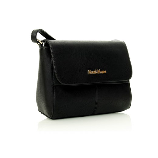 7618 BLACK NEW MILANO TOREBKA DAMSKA LISTONOSZKA New Milano GALLANTRY.EU