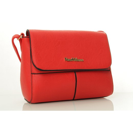7618 RED NEW MILANO TOREBKA DAMSKA LISTONOSZKA New Milano GALLANTRY.EU